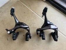 Conjunto de pinça de freio Shimano 105 BR-5700 preta bicicleta de estrada freio aro dianteiro e traseiro, usado comprar usado  Enviando para Brazil