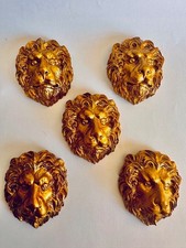 Gold resin lion for sale  YORK