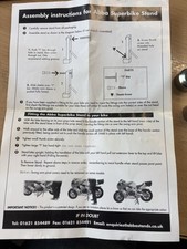 Abba stand honda for sale  UK
