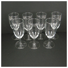 Clear stemmed wine for sale  Chesterfield