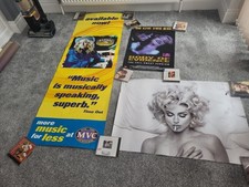 Madonna posters for sale  NORMANTON
