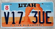 Targa utah originale usato  Biella
