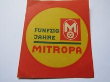 Mitropa streichholzetiketten d gebraucht kaufen  Bernsbach