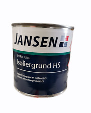 Jansen sperr isoliergrund gebraucht kaufen  Peiting