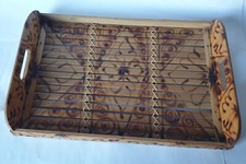 Vassoio legno artigianale usato  Rho