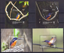 Aitutaki 2023 nueva edición 4 bloques ** MNH pájaro de hielo martín pescador pájaros pájaros segunda mano  Embacar hacia Mexico