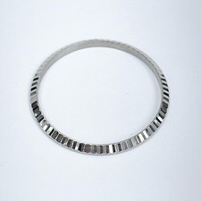 Moldura ROLEX ORIGINAL AUTÊNTICA CANELADA OURO BRANCO 18K PARA 36 MM comprar usado  Enviando para Brazil