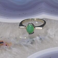 Chrysopras ring 925er gebraucht kaufen  Berlin