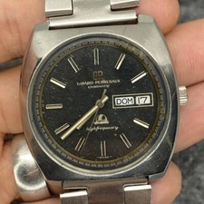 RARO RELÓGIO AUTOMÁTICO OBSERVATÓRIO GIROMÁTICO GIRARD PERREGAUX CAL 440-286 Ca 60'S comprar usado  Enviando para Brazil