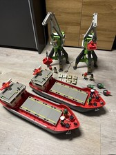 Playmobil containerschiffe kr� gebraucht kaufen  Moosburg a.d.Isar