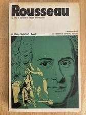 Rousseau. vita pensiero usato  Roma