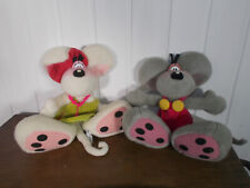Peluche souris blanche d'occasion  France