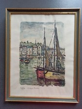 Grande aquarelle robert d'occasion  Carnières