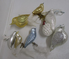 Glass bird christmas for sale  Pacifica