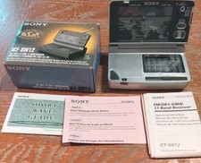 Sony icf sw12 for sale  PRESTATYN