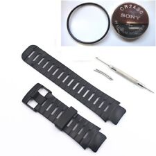 Usado, Pulseira de borracha preta elastômero e bateria de junta serve para SUUNTO X LANDER comprar usado  Enviando para Brazil