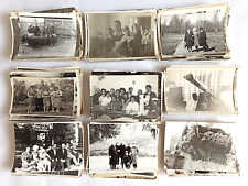 Usado, LOTE DE 50 FOTOS ANTIGAS ENCONTRADAS ALEATORIAMENTE ORIGINAIS, PRINCIPALMENTE INSTANTÂNEOS VINTAGE P&W comprar usado  Enviando para Brazil