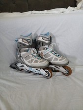 ROLLERBLADE SPARK 80 W ALU EUA feminino tamanho 9 patins forma ajuste trava tornozelo suporte, usado comprar usado  Enviando para Brazil