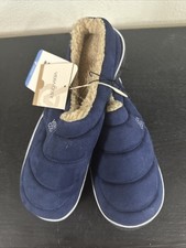 Chinelos masculinos Vera Cosy azul marinho tamanho 9-10, usado comprar usado  Enviando para Brazil