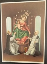 Santino stampa madonna usato  Napoli