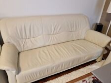 Sofa set leder gebraucht kaufen  Glienicke