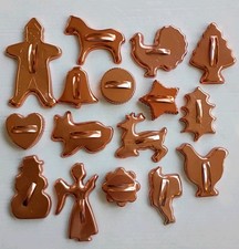 copper cookie cutters for sale  La Fontaine