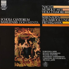 Schola Cantorum Basiliensis- Nachtmusique With Viola D'Amore / Harmonia Mundi comprar usado  Enviando para Brazil