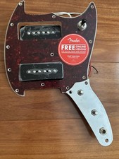 Pickguard de guitarra Fender OffSet Series Mustang estilo P90 em concha de tartaruga vermelha comprar usado  Enviando para Brazil