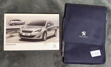 PACOTE CARTEIRA MANUAL DO PROPRIETÁRIO GENUÍNO PEUGEOT 308 2013-2017 D-58 comprar usado  Enviando para Brazil
