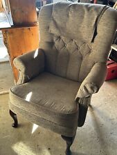 Wing back chair for sale  THETFORD