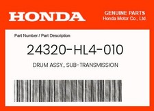 Honda genuine drum for sale  Christiansburg