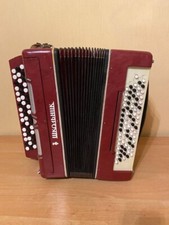 Acordeão de botão Shkolnik feito na Ucrânia 80 alças de baixo vintage Bayan comprar usado  Enviando para Brazil