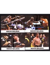 Fotobuste rocky balboa usato  Nocera Superiore