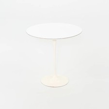 1960s Eero Saarinen para Knoll Tulip mesa lateral com laminado branco 20 polegadas topo comprar usado  Enviando para Brazil