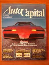 Rivista autocapital 1984 usato  Cagliari