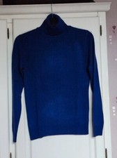 Pull bleu col d'occasion  Valenciennes