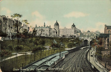 Postal Escocia Aberdeen Union Terrace and Gardens segunda mano  Embacar hacia Mexico
