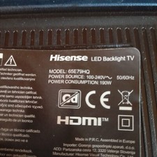 Scheda con hisense usato  Olevano sul Tusciano