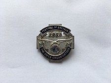 1951 Festival de Gran Bretaña The Owen Organization (B.R.M.Racing) Expositores Pin Insignia segunda mano  Embacar hacia Mexico