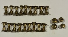 Medalhão e 4 porcas vintage 18 latão M. Disston & Sons EUA cabo de serra manual comprar usado  Enviando para Brazil