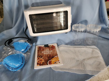 Desidratador de alimentos compacto de 4 camadas com bandejas de aço inoxidável e kit de acessórios, usado comprar usado  Enviando para Brazil