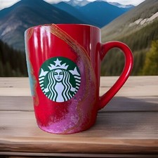 Starbucks Coffee Cup Mug Red Green Purple Brushstroke 2021 Mermaid 10 oz J01 comprar usado Starbucks Coffee Cup Mug Red Green Purple Brushstroke 2021 Mermaid 10 oz J01 comprar usado  Enviando para Brazil