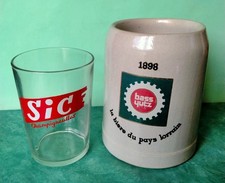 Chope verre biére d'occasion  Bitche