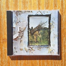 LED ZEPPELIN - IV CD (prensagem da Alemanha Ocidental, DISCO ALVO) 1976 comprar usado  Enviando para Brazil