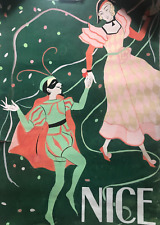 Vintage gouache antique d'occasion  France
