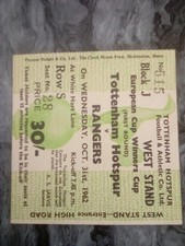 Tottenham rangers european for sale  INGATESTONE