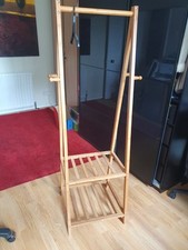 Solid wood coat for sale  SANDY