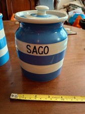Green cornishware sago for sale  SHERINGHAM