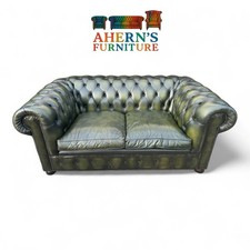 Vintage green leather for sale  BOSTON