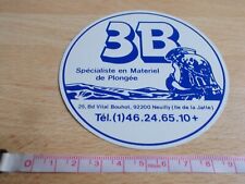 Sticker diving equipment d'occasion  Expédié en Belgium